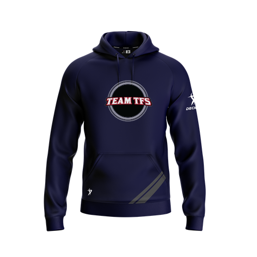 [FOLHSMNV-YXS-LOGO2] Decker Summit Hoodie (Youth XS, Navy, Logo 2)