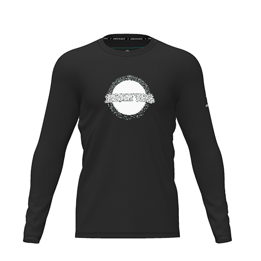 [CUS-DRIF-TEES-PER-CNK-LSL-BLK-YXS-LOGO3] Dri Fit Performance T-Shirt (Youth XS, Black, Logo 3, Long Sleeve)