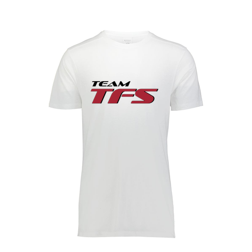 [FTSCUBWH-AS-LOGO1] Decker Men's Tri-Blend T-Shirt - Short Sleeve (Adult S, White, Logo 1)