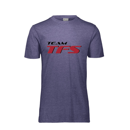 [FTSCUBRY-AS-LOGO1] Decker Men's Tri-Blend T-Shirt - Short Sleeve (Adult S, Royal, Logo 1)
