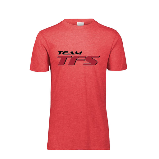 [FTSCUBRD-AS-LOGO1] Decker Men's Tri-Blend T-Shirt - Short Sleeve (Adult S, Red, Logo 1)