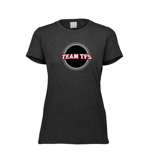 [FTSCUBBK-FAXS-LOGO2] Decker Women's Tri-Blend T-Shirt - Short Sleeve (Female Adult XS, Black, Logo 2)