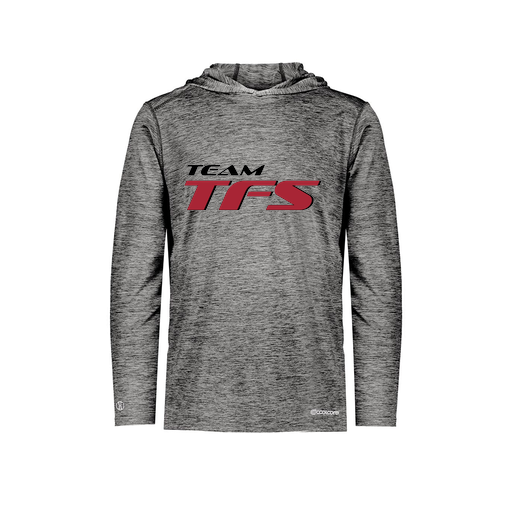 [FOLHCGBK-YS-LOGO1] Decker Youth Charge Hoodie (Youth S, Black, Logo 1)