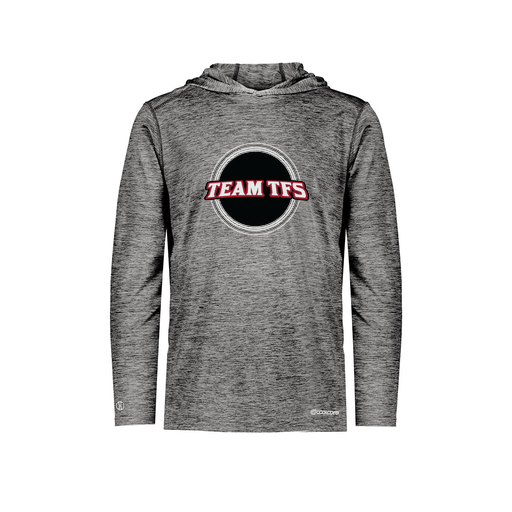 [FOLHCGBK-YS-LOGO2] Decker Youth Charge Hoodie (Youth S, Black, Logo 2)