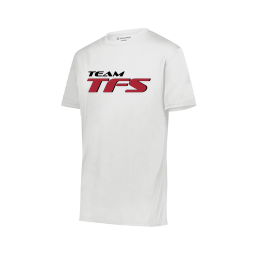 [222818.005.S-LOGO1] Men's Movement Dri Fit Shirt (Adult S, White, Logo 1)