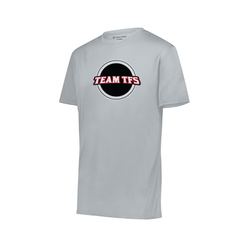 [222818.099.S-LOGO2] Men's Movement Dri Fit Shirt (Adult S, Silver, Logo 2)