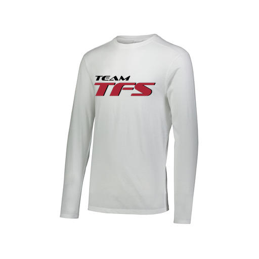 [3075.005.XS-LOGO1] Men's LS Ultra-blend T-Shirt (Adult XS, White, Logo 1)